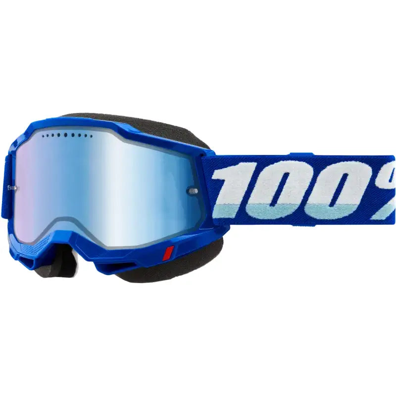 Accuri 2 Snowmobile Goggle Blue Mirror Lens - Powersports