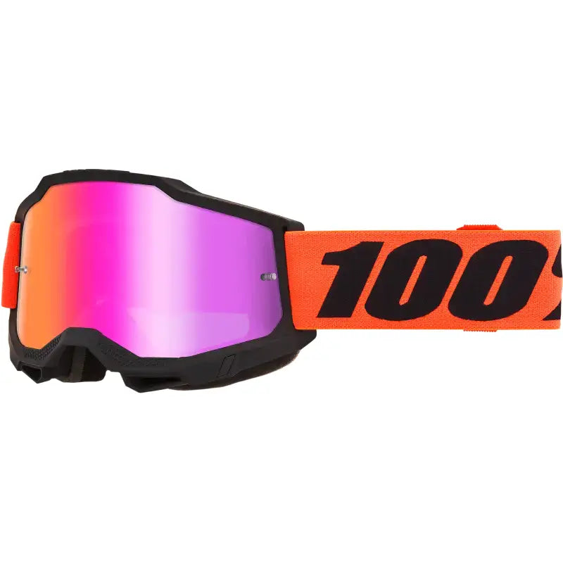 Accuri 2 Goggle Ferran Mirror Drk Red Lns - 100-PERCENT
