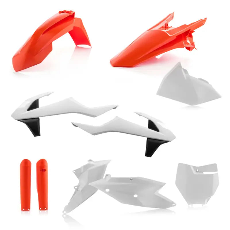 Colorful Flo Orange KTM SX125 rear fender for motocross motorcycle bodywork kit
