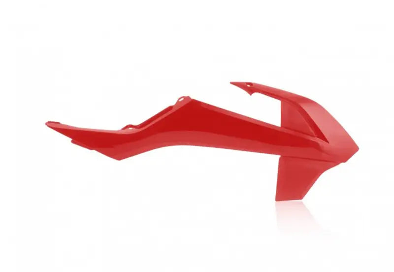 Red motorcycle fairing for KTM SX65 GasGas MC65 radiator shrouds in Flo-Orange