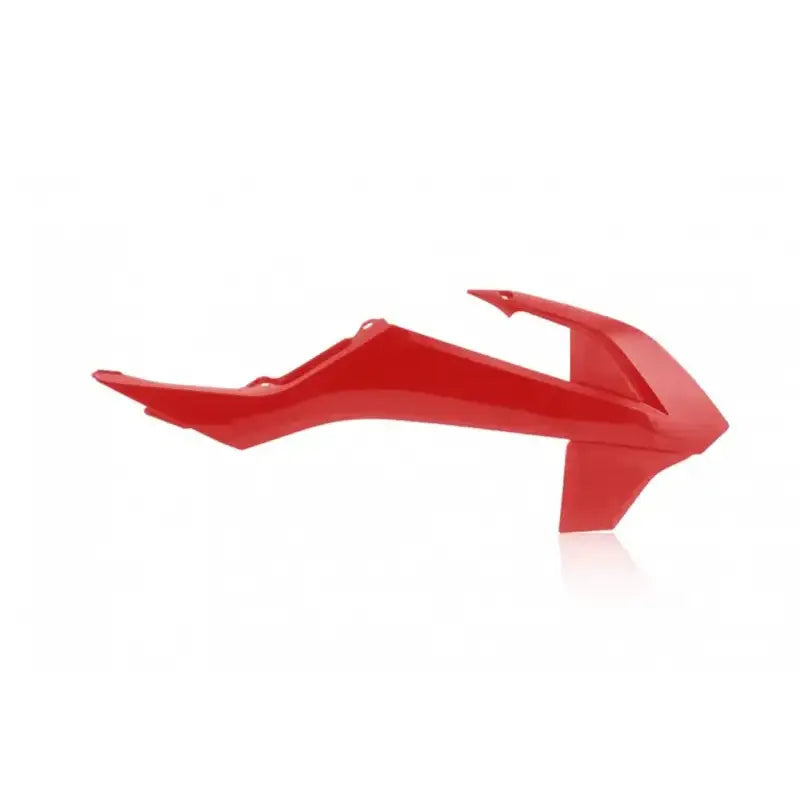 Red motorcycle fairing for KTM SX65 GasGas MC65 radiator shrouds in Flo-Orange