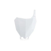 Acerbis 17-18 Honda CRF250R/CRF450R/CRF450RX Front Number Plate - White - 2630680002