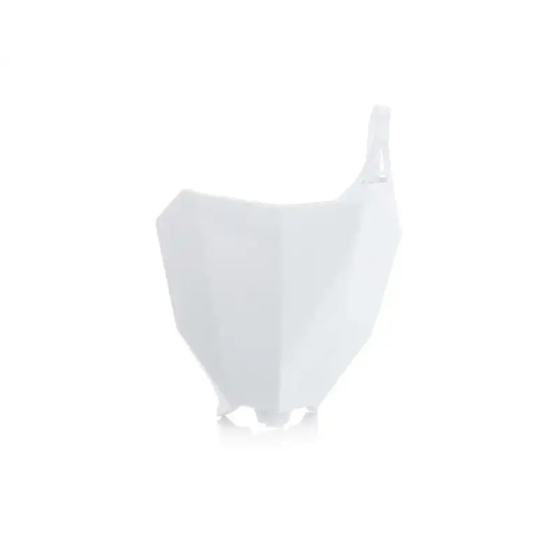 Acerbis 17-18 Honda CRF250R/CRF450R/CRF450RX Front Number Plate - White - 2630680002