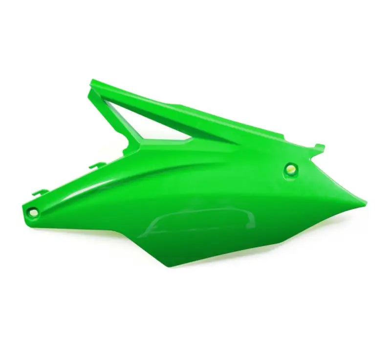 Green plastic Kawasaki KX250F motorcycle fairing side panel for KX250F models
