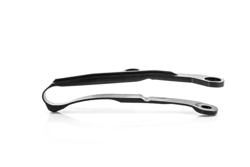 Black and silver chain guide for Kawasaki KX250F side panels, perfect for kx250f upgrades