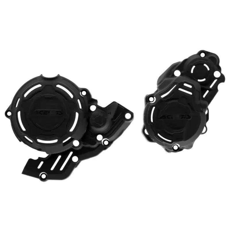 Acerbis 2024 Husqvarna FE250/350/ 2024 KTM XW-F350/EXC-F350 X-Power Kit - Black - RV and Auto Parts