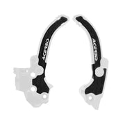 Acerbis 2024 KTM SX50 X-Grip Frame Guard - White/Black - Acerbis