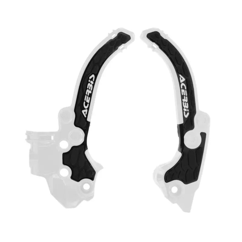 Acerbis 2024 KTM SX50 X-Grip Frame Guard - White/Black - Acerbis