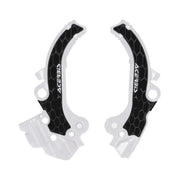 Acerbis 2024 KTM SX65 X-Grip Frame Guard - White/Black - Acerbis