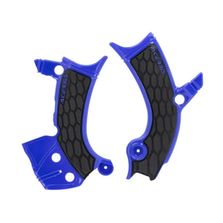 Acerbis 2024 Yamaha WR450F X-Grip Frame Guard - Blue/Black - Acerbis