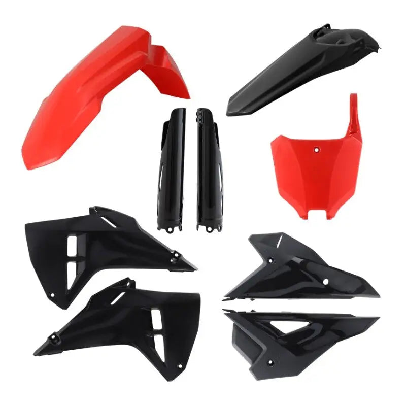 Acerbis 2025 Honda CRF250R/ CRF450R Full Plastic Kit - Red/Black - Acerbis