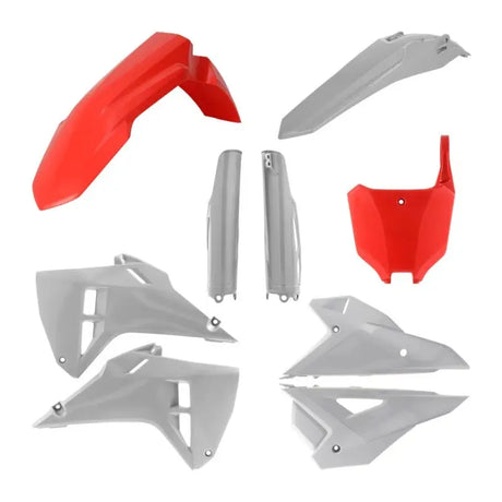 Acerbis 2025 Honda CRF250R/ CRF450R Full Plastic Kit - Red/Gray - Acerbis
