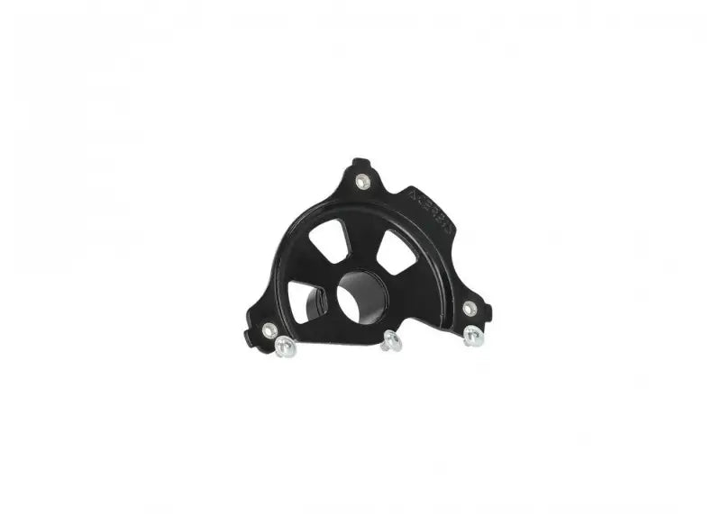 Front Disc Cover Mount Black Kaw/Sher/Suz