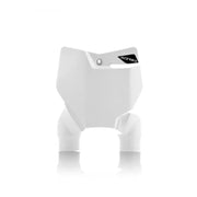 Acerbis 2527420002 Acerbis 16-18 KTM SX125/150/SX-F/XC-F/ 17-18 SX250/XC Raptor Front Number Plate - White - 2527420002
