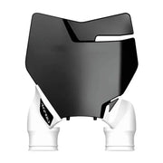 Acerbis 2527421007 Acerbis 16-18 KTM SX125/150/SX-F/XC-F/ 17-18 SX250/XC Raptor Front Number Plate - Black/White - 2527421007