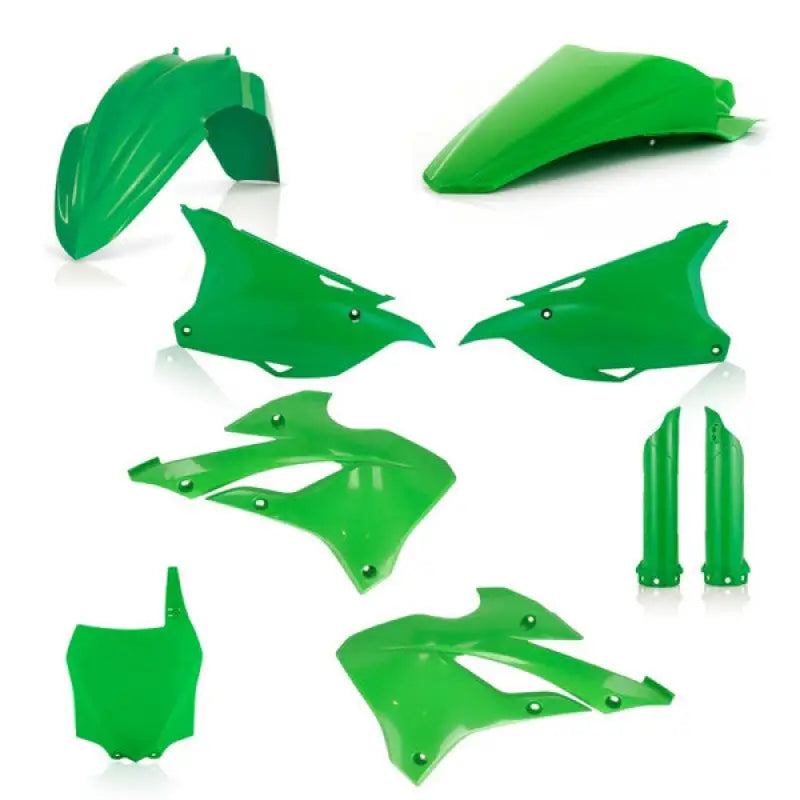 Acerbis 2936130006 Full Plastic Kit in Kawasaki Green - Body