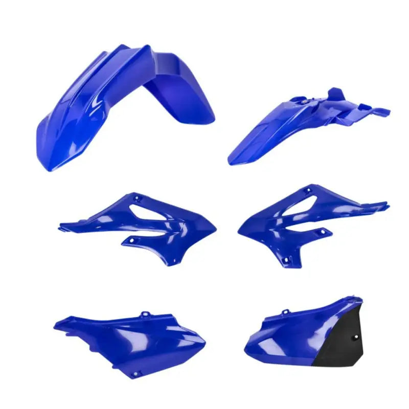 Blue motorcycle body panels from Acerbis Plastic Kit Yamaha Original 22