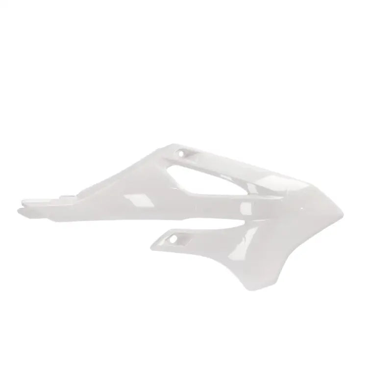 Acerbis 2936230002 White Radiator Shrouds for Yamaha - Body