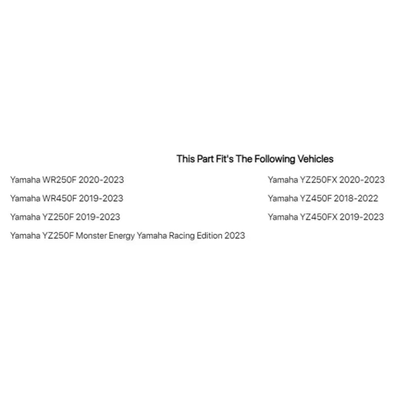 Acerbis 2936230002 White Radiator Shrouds for Yamaha - Body