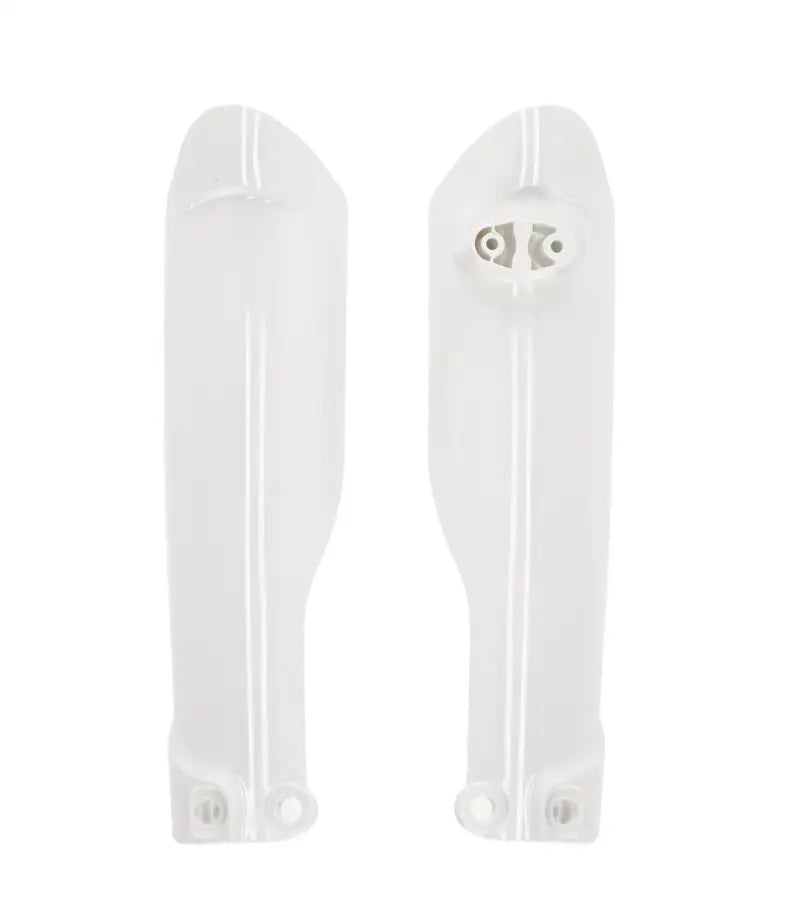 Lower Fork Cover Set White Gas/Ktm