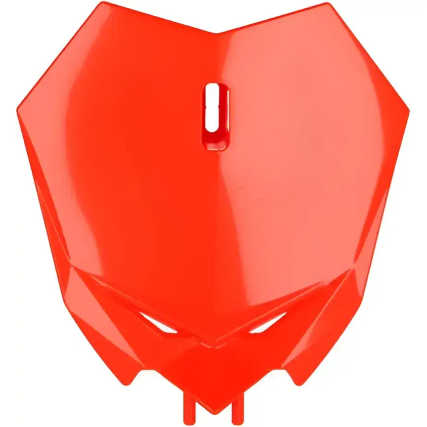Acerbis Beta Red Front Number Plate - Body