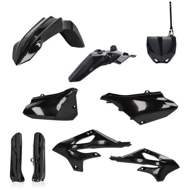 Acerbis Black Plastic Kit for Yamaha - Body