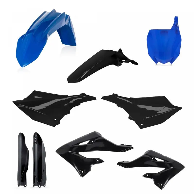 Acerbis Black Plastic Kit for Yamaha - Body