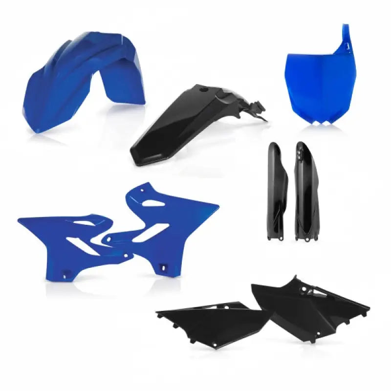 Acerbis Black Plastic Kit for Yamaha - Body