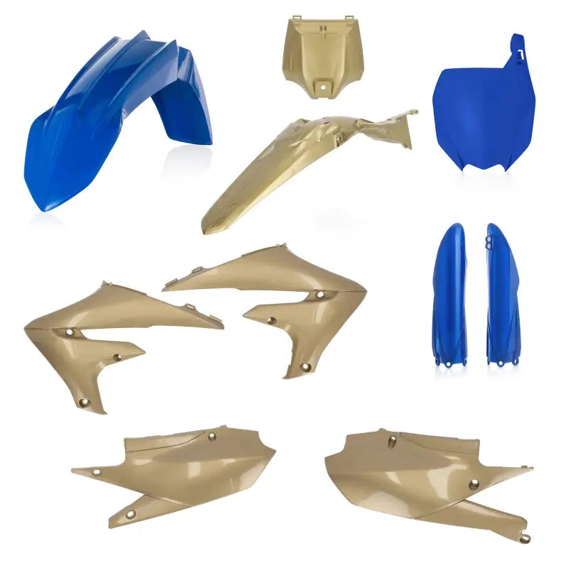 Full Plastic Kit Blue/Gold Yam