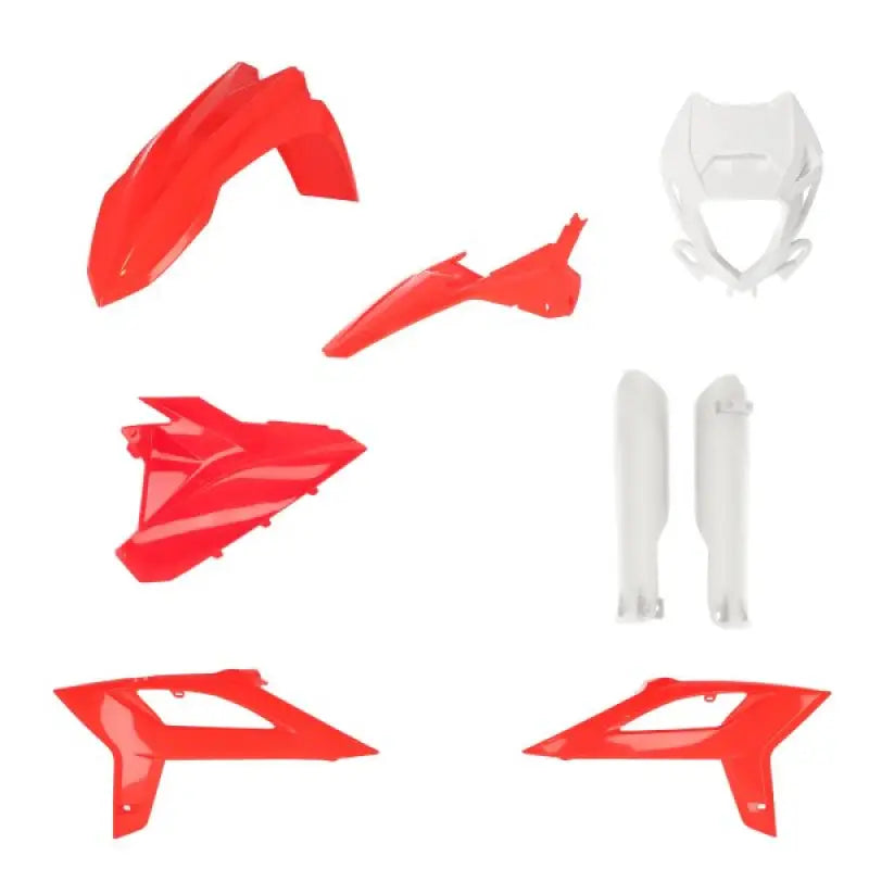 Acerbis Full Plastic Kit Beta Red (2936260004) - Body