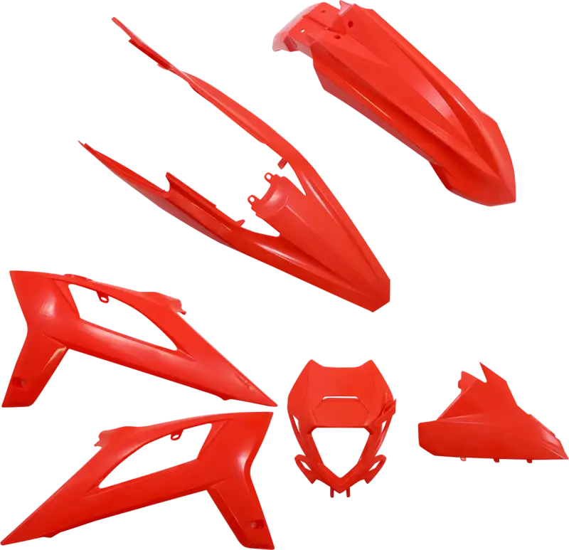 Acerbis Full Plastic Kit Beta Red (2936260004) - Body