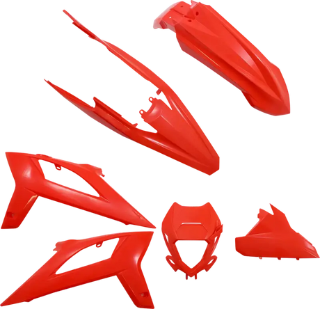 Acerbis Full Plastic Kit Beta Red (2936260004) - Body