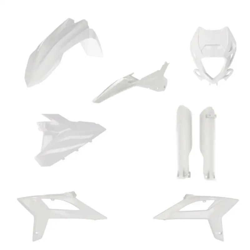 Acerbis Full Plastic Kit Beta White 2936260002 - Body