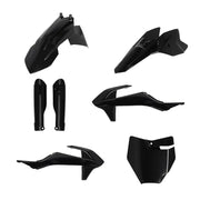 Full Plastic Kit Black Gas/Ktm