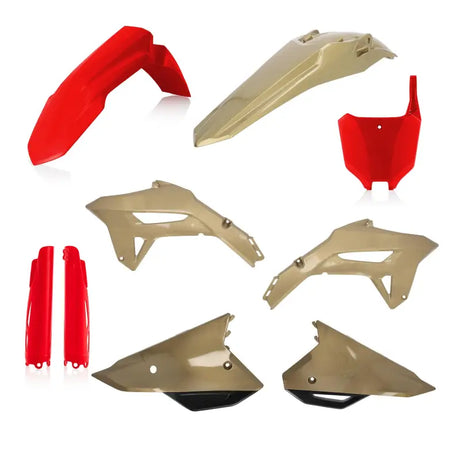 Full Plastic Kit Red/Gold Hon