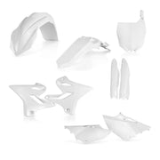 Acerbis Full Plastic Kit for Yamaha in White - Body