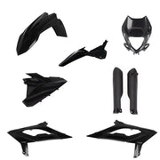 Acerbis Plastic Kit for Beta in Black - Body