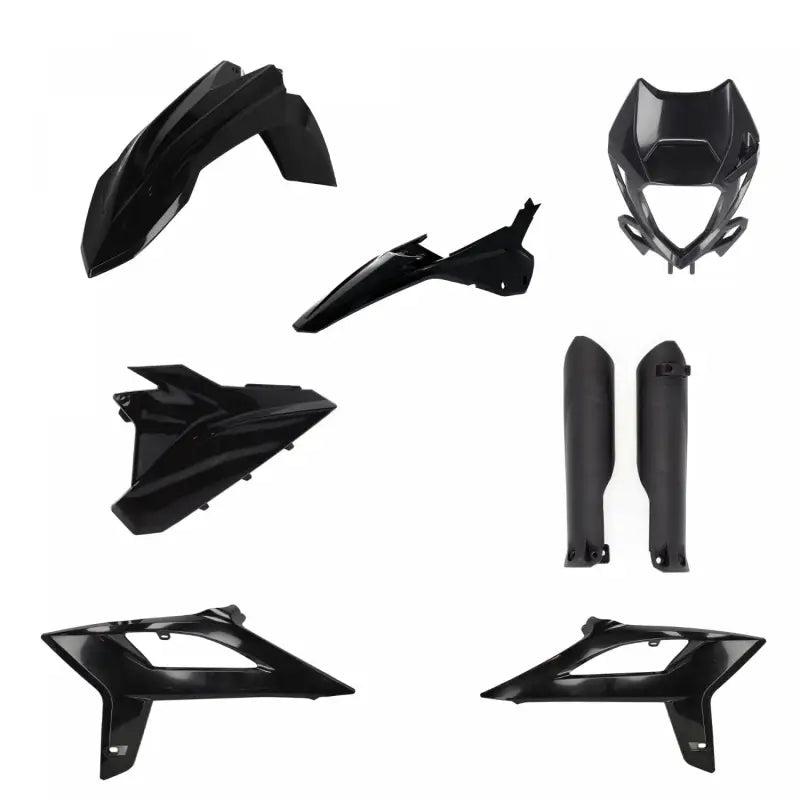 Acerbis Plastic Kit for Beta in Black - Body