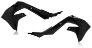 Acerbis Radiator Shrouds Kawasaki Black - Body