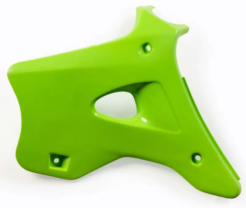 Acerbis Radiator Shrouds for Kawasaki in Green - Body