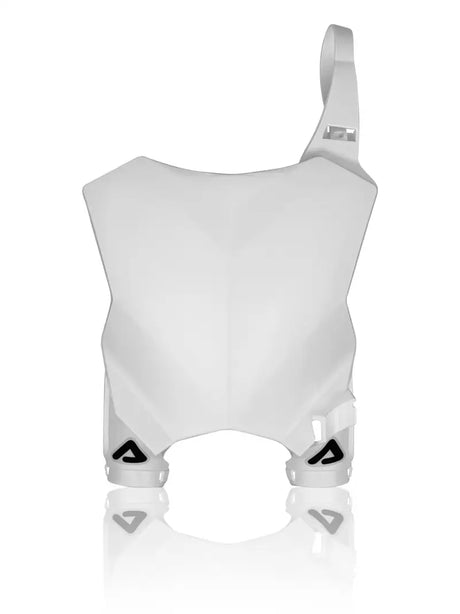 Acerbis Raptor Front Number Plate in White for Kawasaki - Body