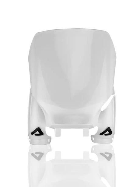 Acerbis Raptor Front Number Plate in White for Yamaha - Body