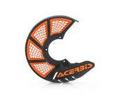 Acerbis X-Brake Vented Disc Cover - Black/16 Orange - RV and Auto Parts
