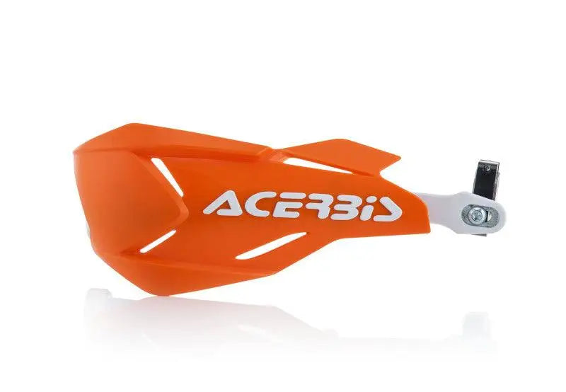 Acerbis X-Factory Handguard - Orange/White - RV and Auto Parts