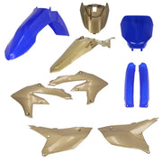Full Plastic Kit Blue/Gold Yam