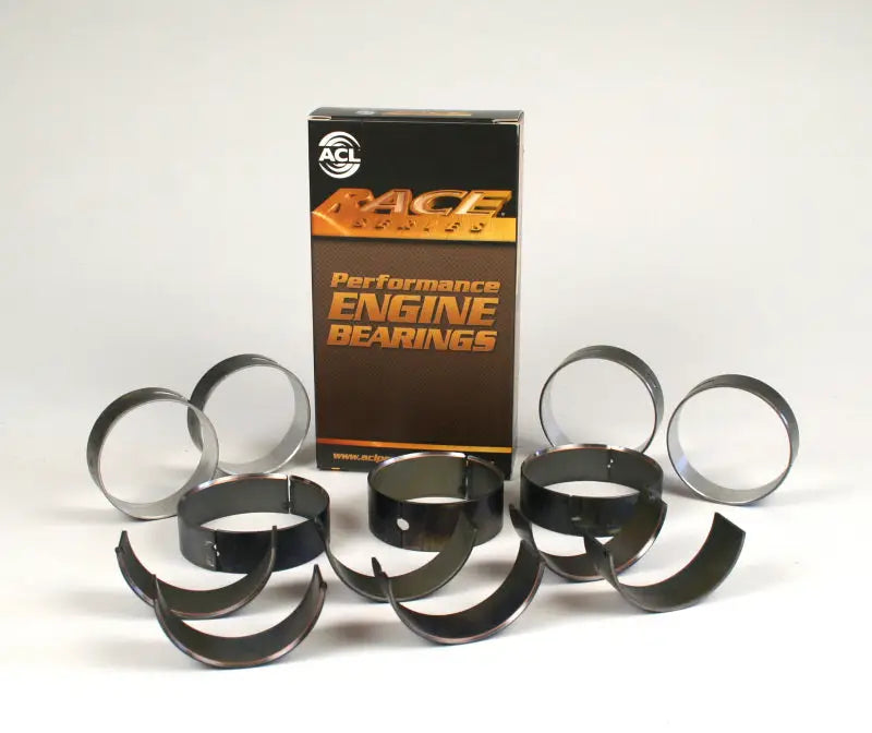 Performance engine bearings and box for ACL Chevrolet V8 Race Series rod bearing set