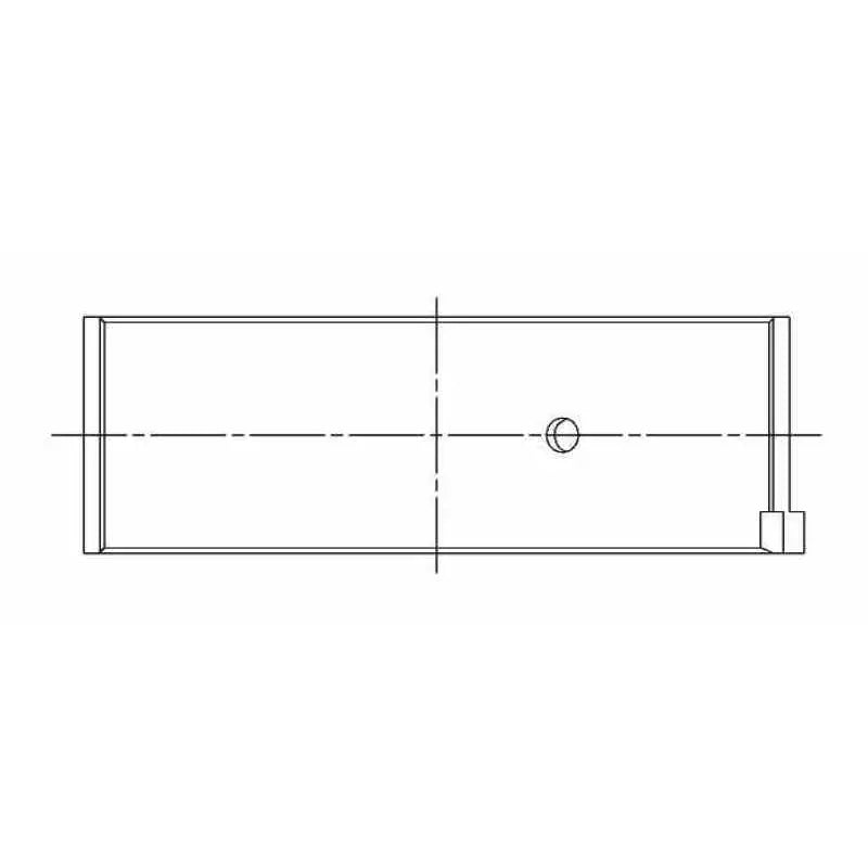 ACL 4B2960HC-STD ACL Nissan SR20DE/DET (2.0L) Standard Size High Performance Rod Bearing Set - 17 wide - CT-1 Coated