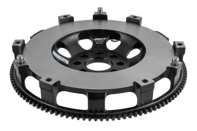 Black and silver prolite flywheel with gear teeth for BMW 530i base and 330xi 330i