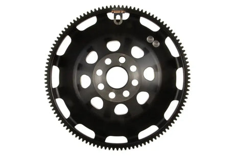 Black metal Prolite Flywheel with gear teeth for BMW 530i base 330xi 330i models