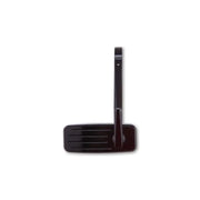 HIGHSIDER Action Bar End Mirror Each Anodized Black for Powersports